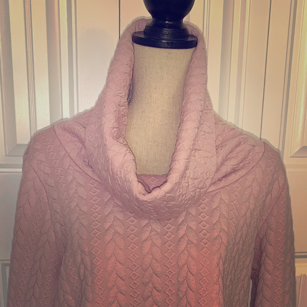 Cozy cowl neck tunic